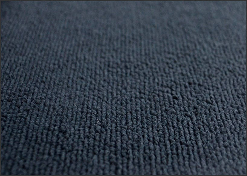 Black Italian Microfibre Towelling